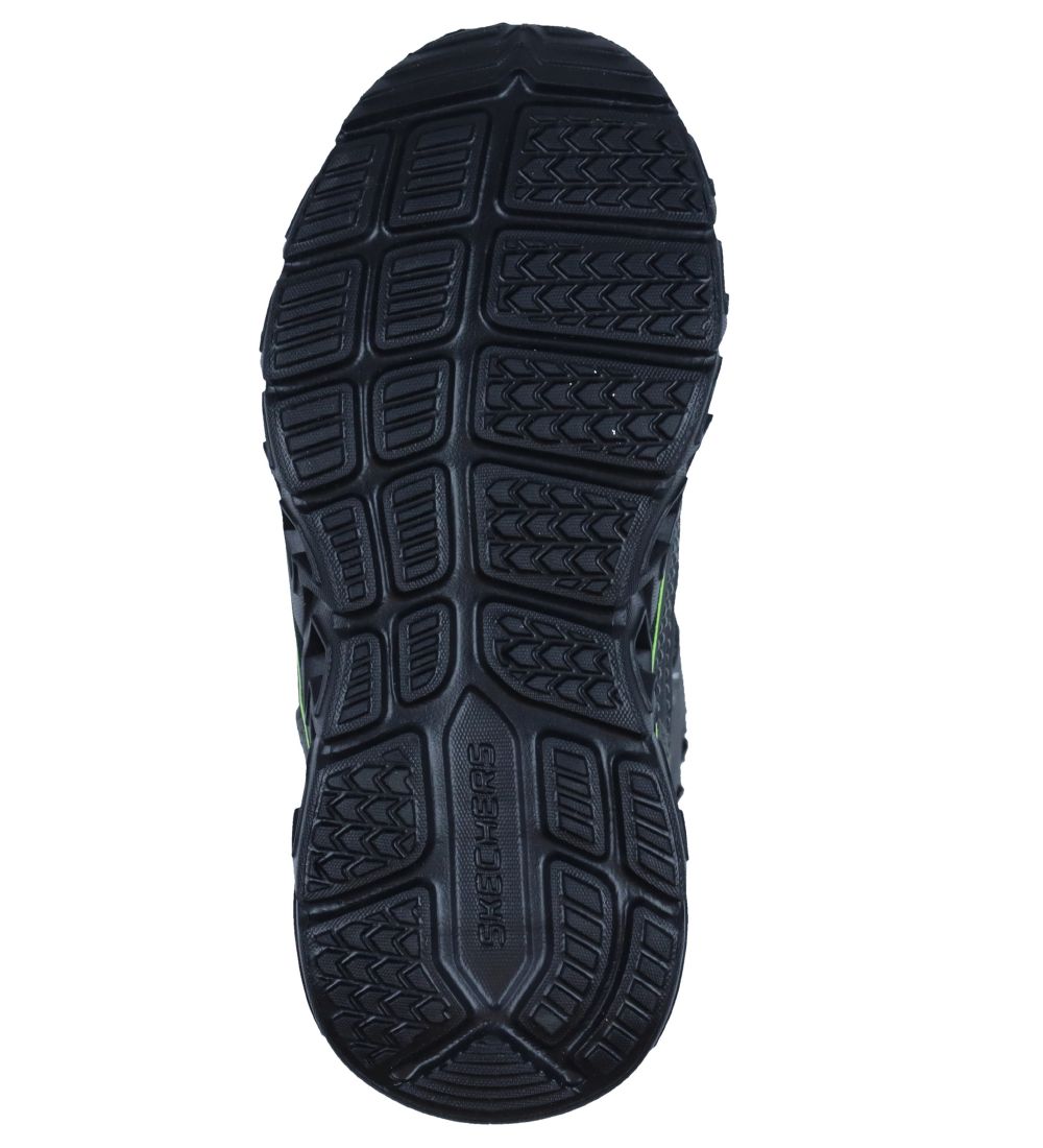 Skechers Winter Boots w. Light - Hypno- Flash 2.0 - Charcoal/Bla