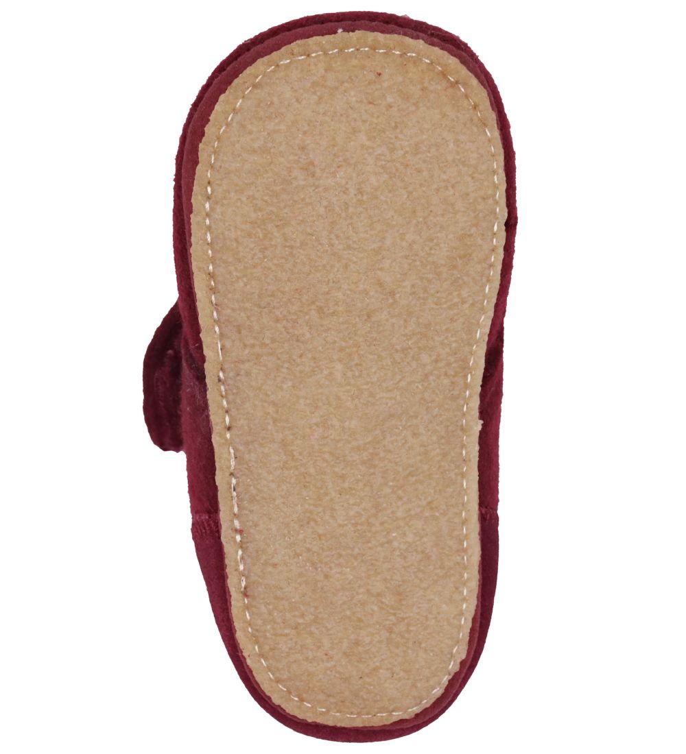 Wheat Slippers - Wool - Marlin Felt - Berry