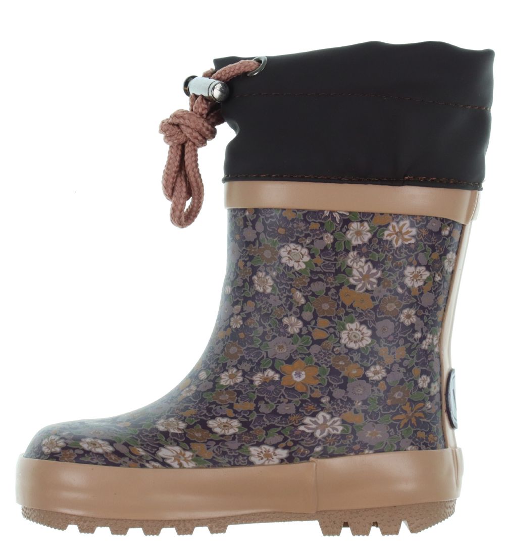 Wheat Thermostiefel - Aubergine Flower