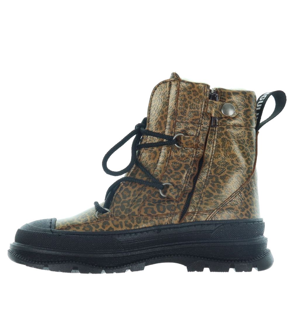 Angulus Winter Boots Boots - Tex - Brown Leopard