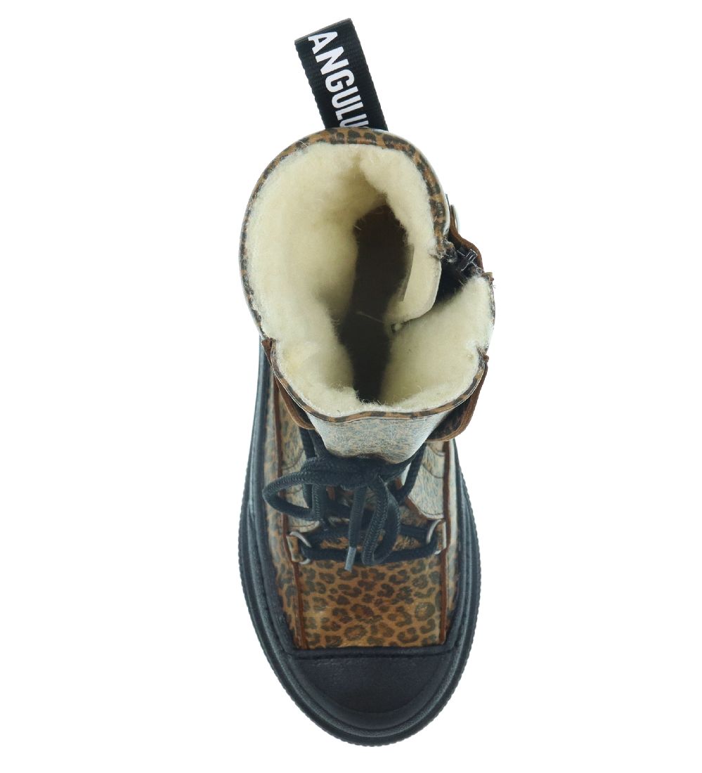 Angulus Winter Boots Boots - Tex - Brown Leopard