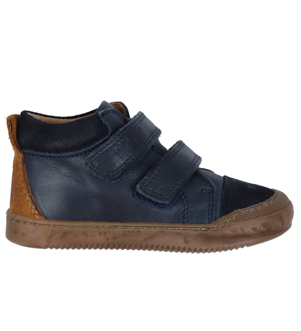 Pom Pom Boots - Navy