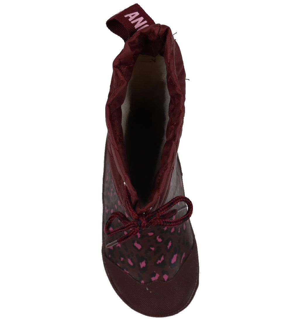 Angulus Thermo Boots - Plum Leo Print