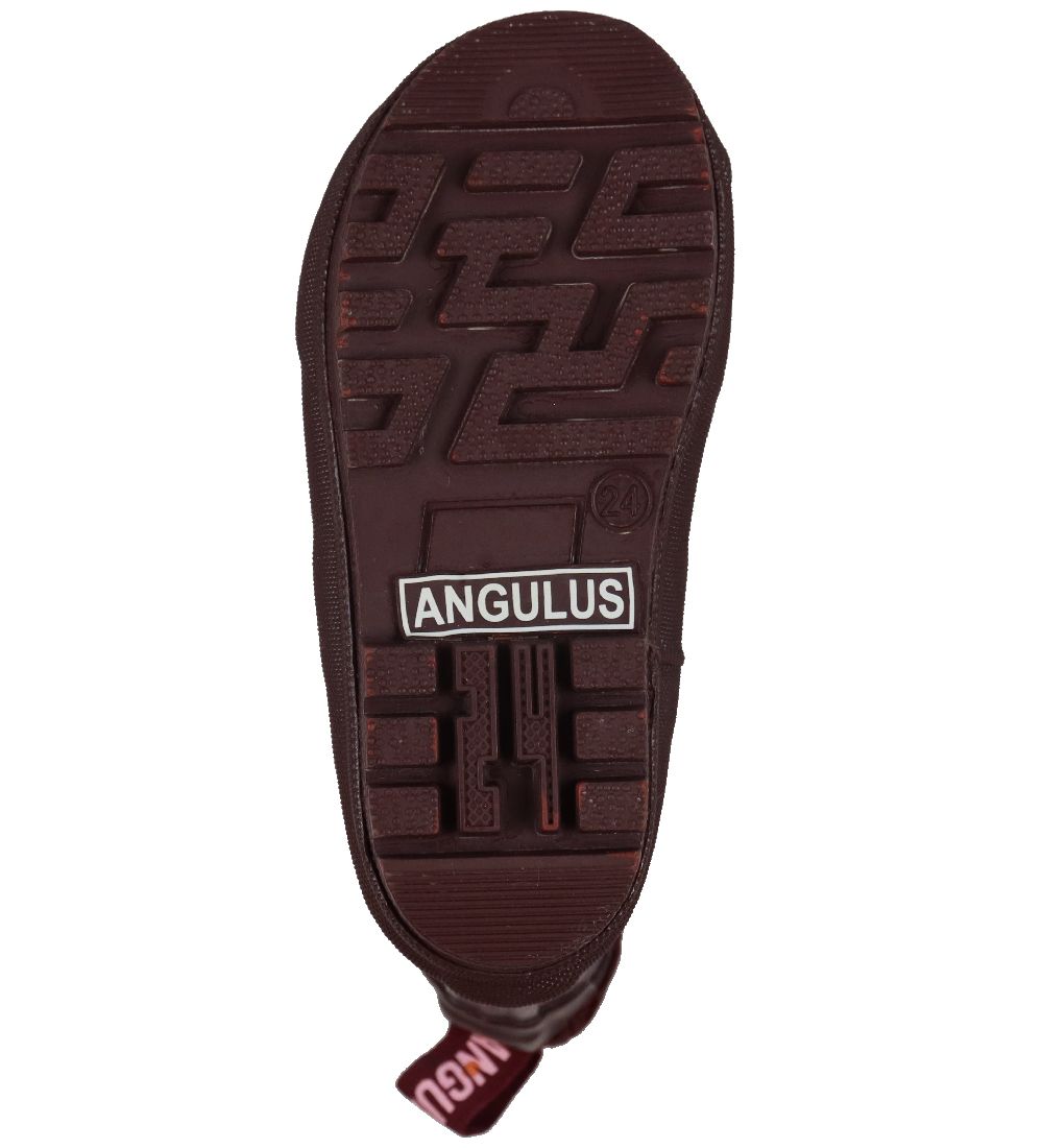 Angulus Thermo Boots - Plum Leo Print