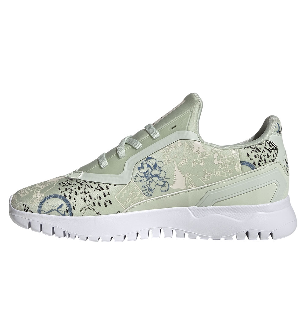 adidas Originals Skor - Originals Flex J - Lingrn/Cblac m. Micke