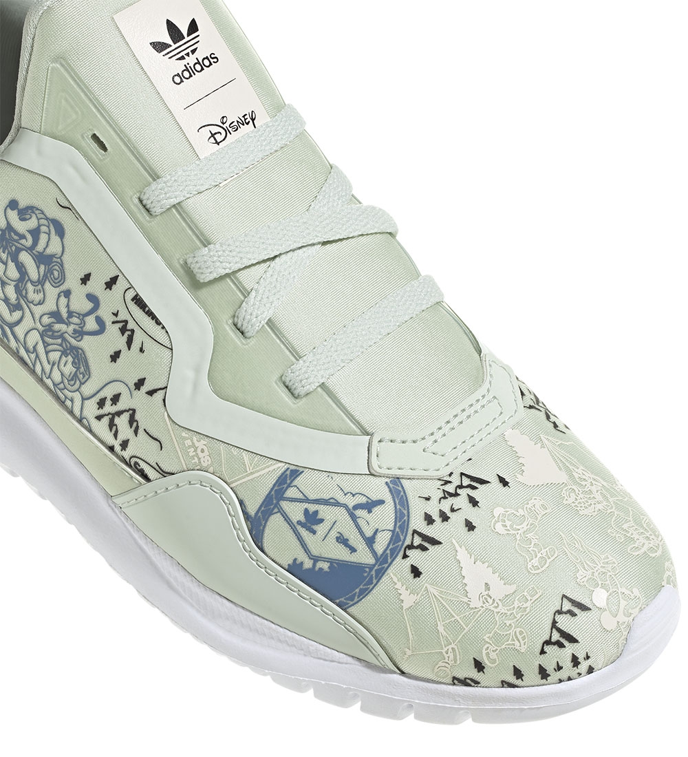 adidas Originals Skor - Originals Flex J - Lingrn/Cblac m. Micke