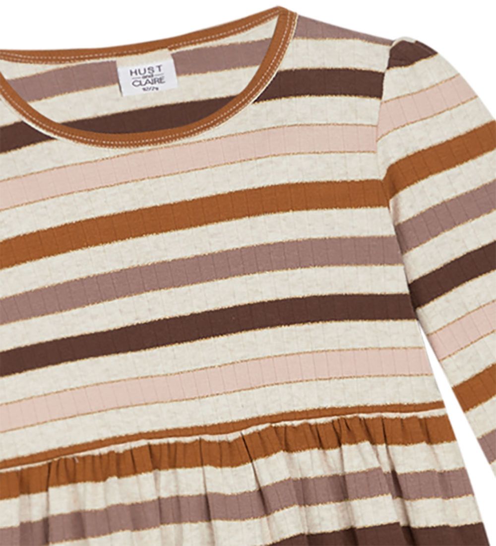 Hust and Claire Dress - Dalya - Wheat Melange