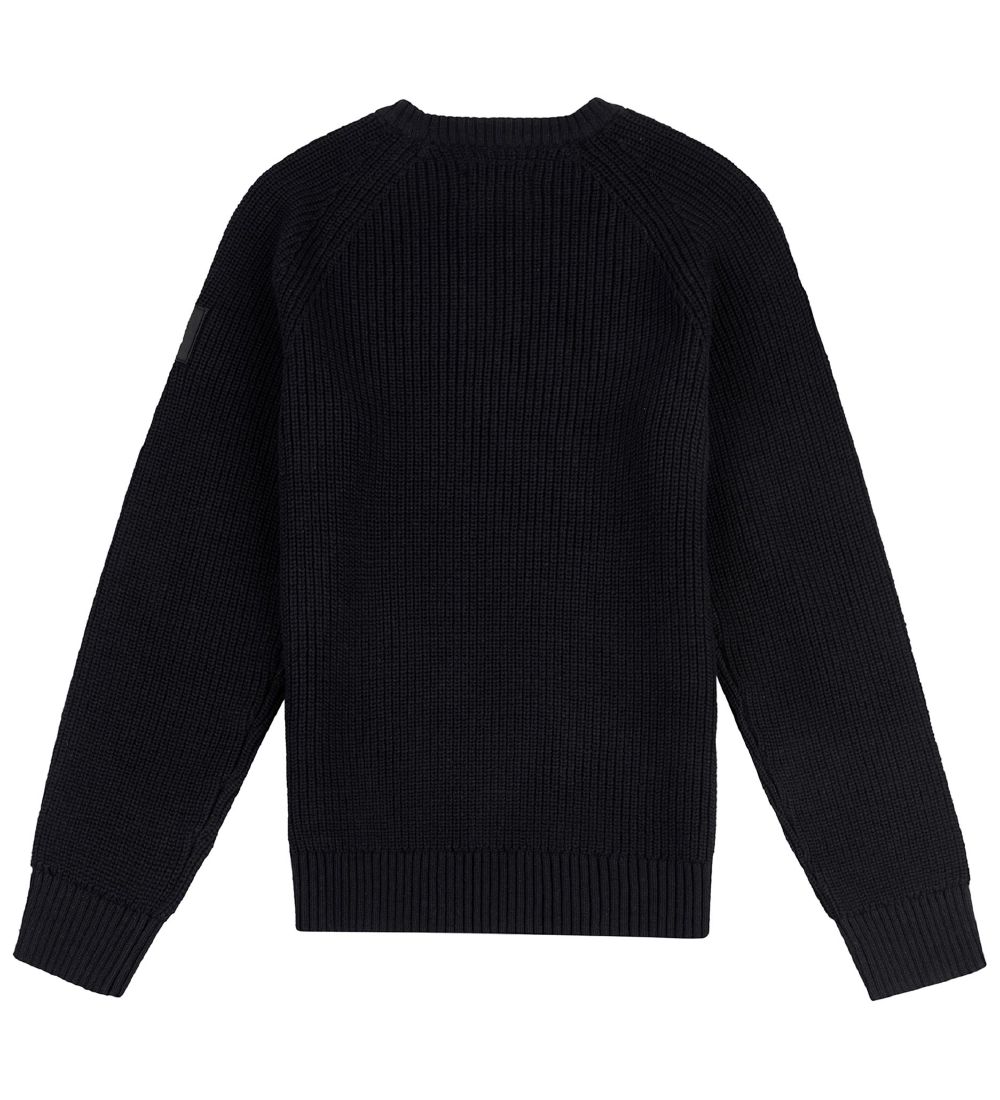 Lyle & Scott Blouse - Knitted - Ragian - Black