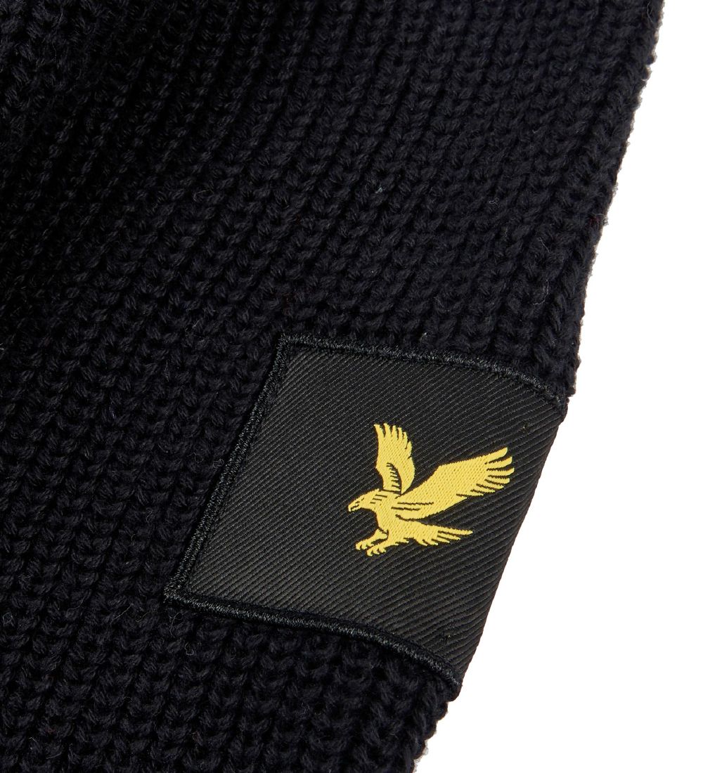 Lyle & Scott Blouse - Knitted - Ragian - Black
