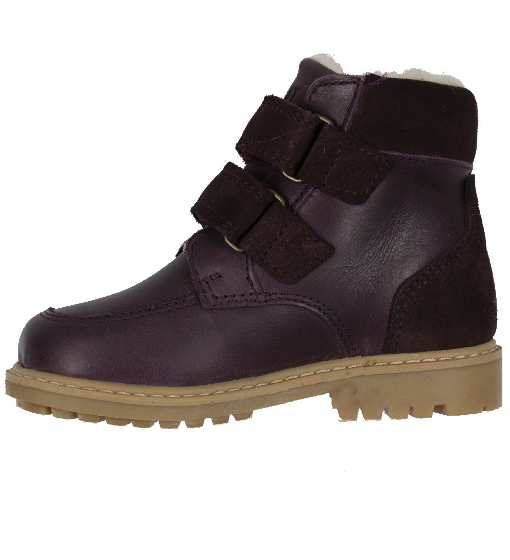 Wheat Winter Boots - Stewie - Tex - Eggplant