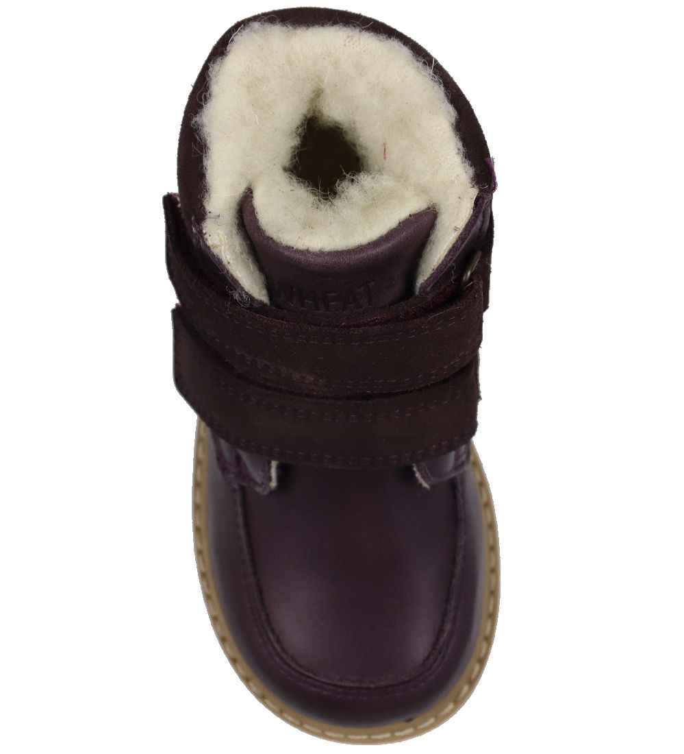 Wheat Winter Boots - Stewie - Tex - Eggplant