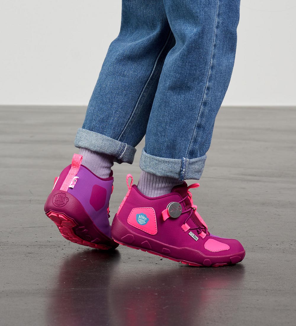 Affenzahn Boots - Lowboot Econyl - Trail Flamingo - Pink