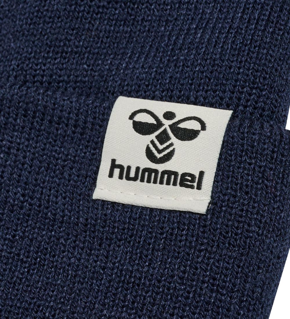Hummel Beanie - Knitted - hmlPark - Black Iris