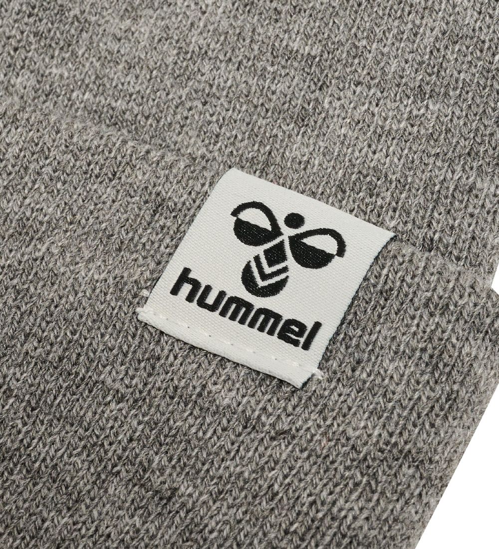 Hummel Beanie - Knitted - hmlPark - Grey