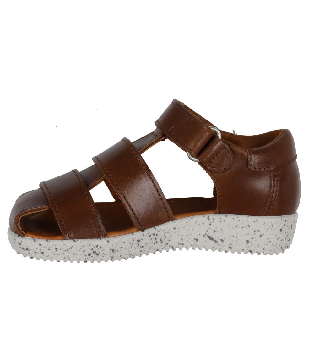 Nature Sandaalit - Koivu Leuanveto Leather - Tupakka