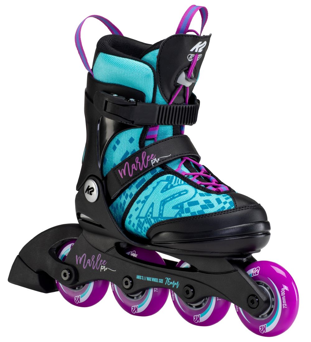 K2 Rollschuhe - Marlee Pro - Türkis/Schwarz