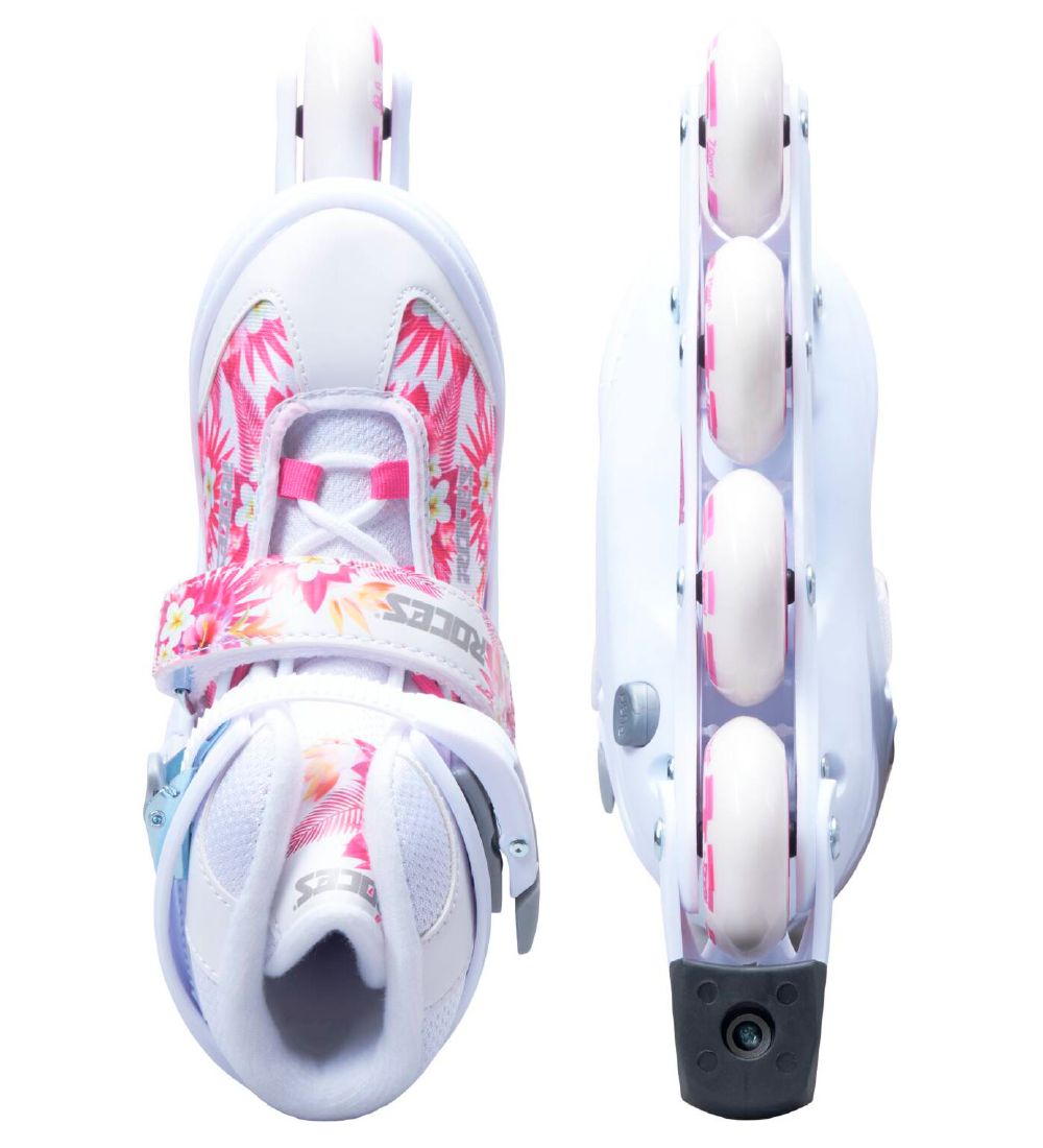 Roces Rollschuhe - Compy 9.0 Girl - Weiß/Rosa/Lila - Inlineskate