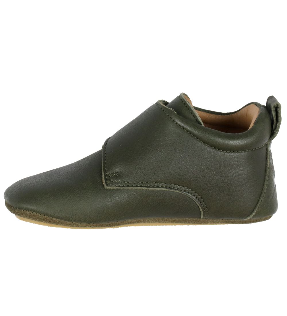 Above Copenhagen Soft Sole Leather Shoes - Green