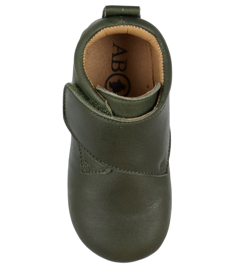Above Copenhagen Soft Sole Leather Shoes - Green