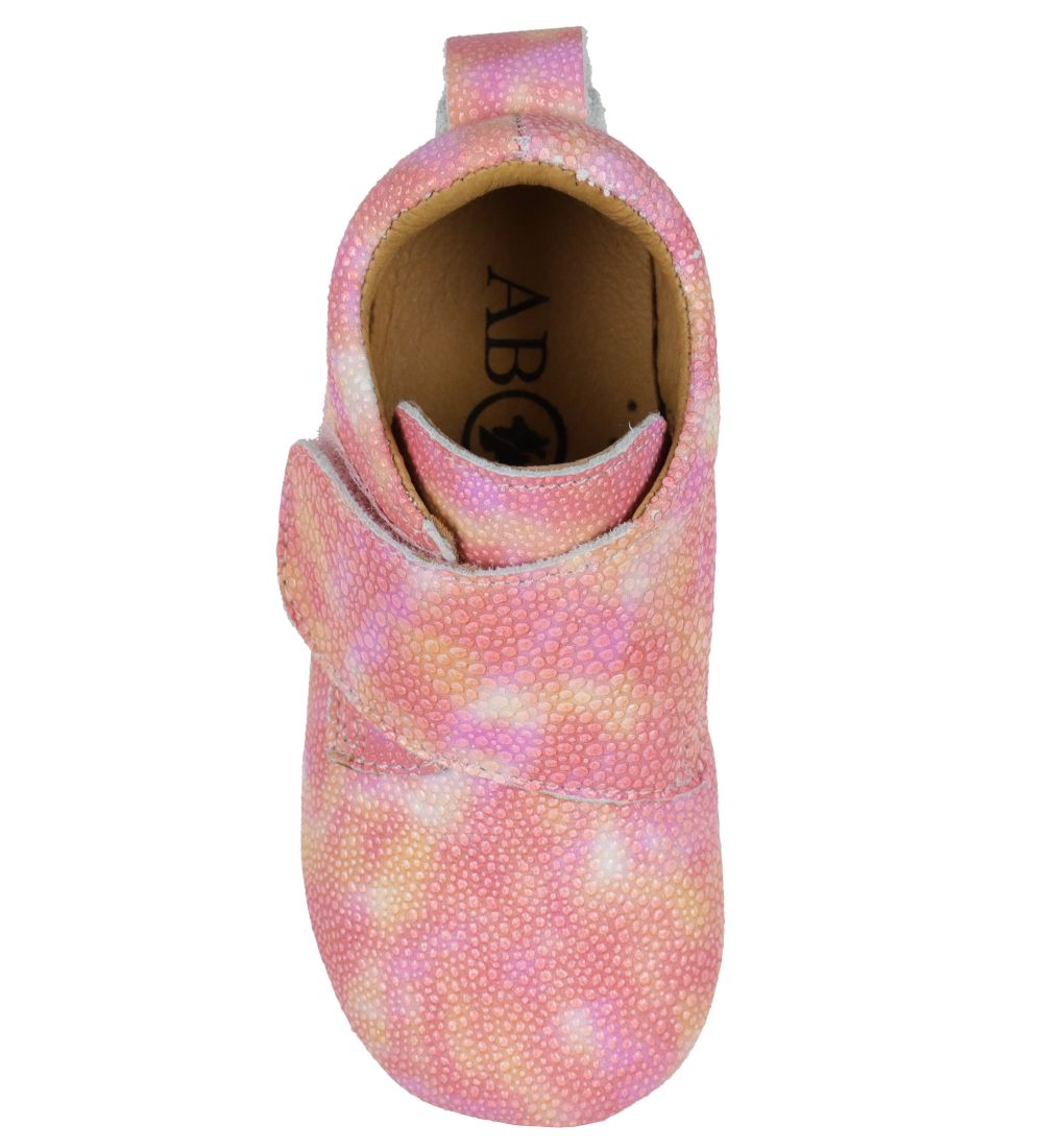Above Copenhagen Soft Sole Leather Shoes - Pink Batik