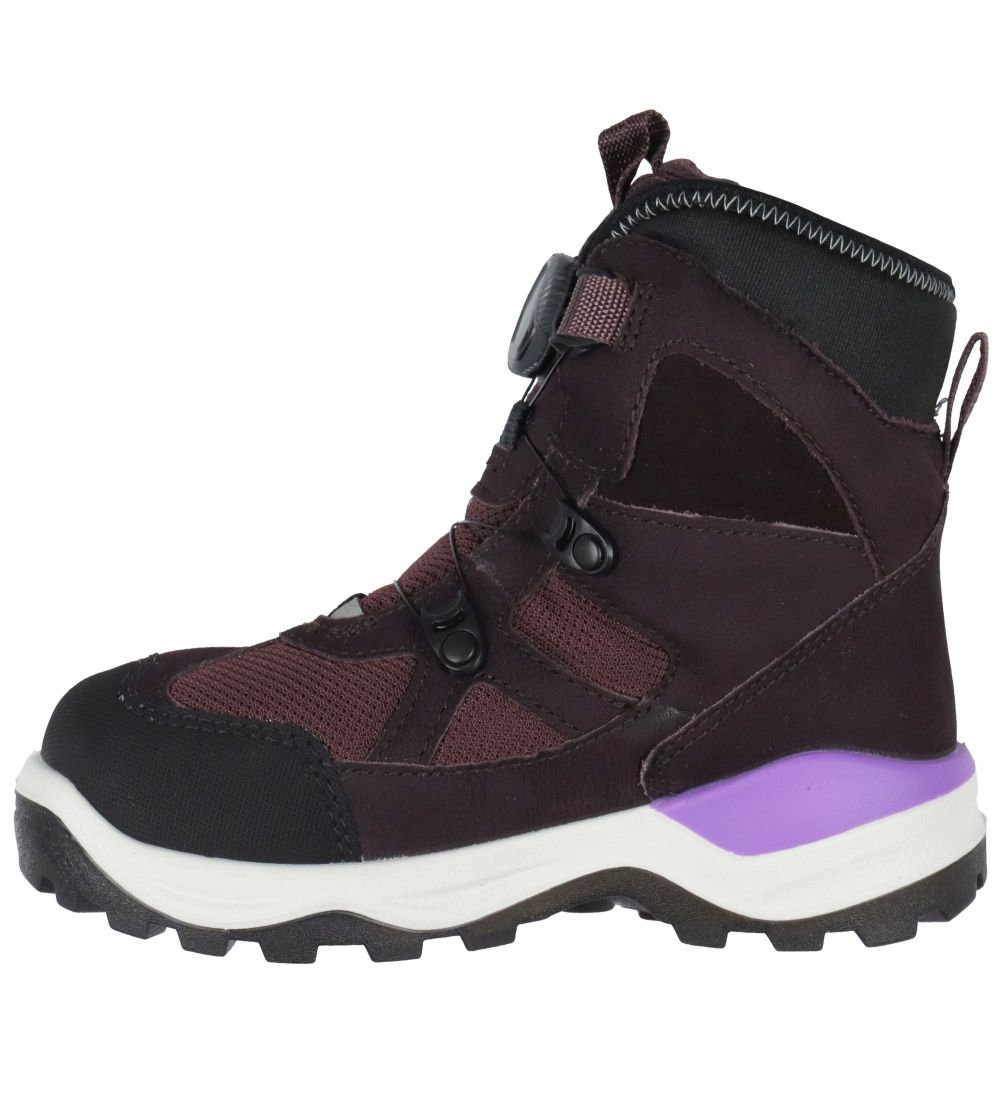 Ecco Winter Boots - Snow Mountain - Tex - Black/Fig