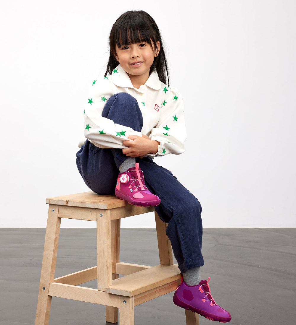 Affenzahn Shoe - Flamingo - Tex - Pink