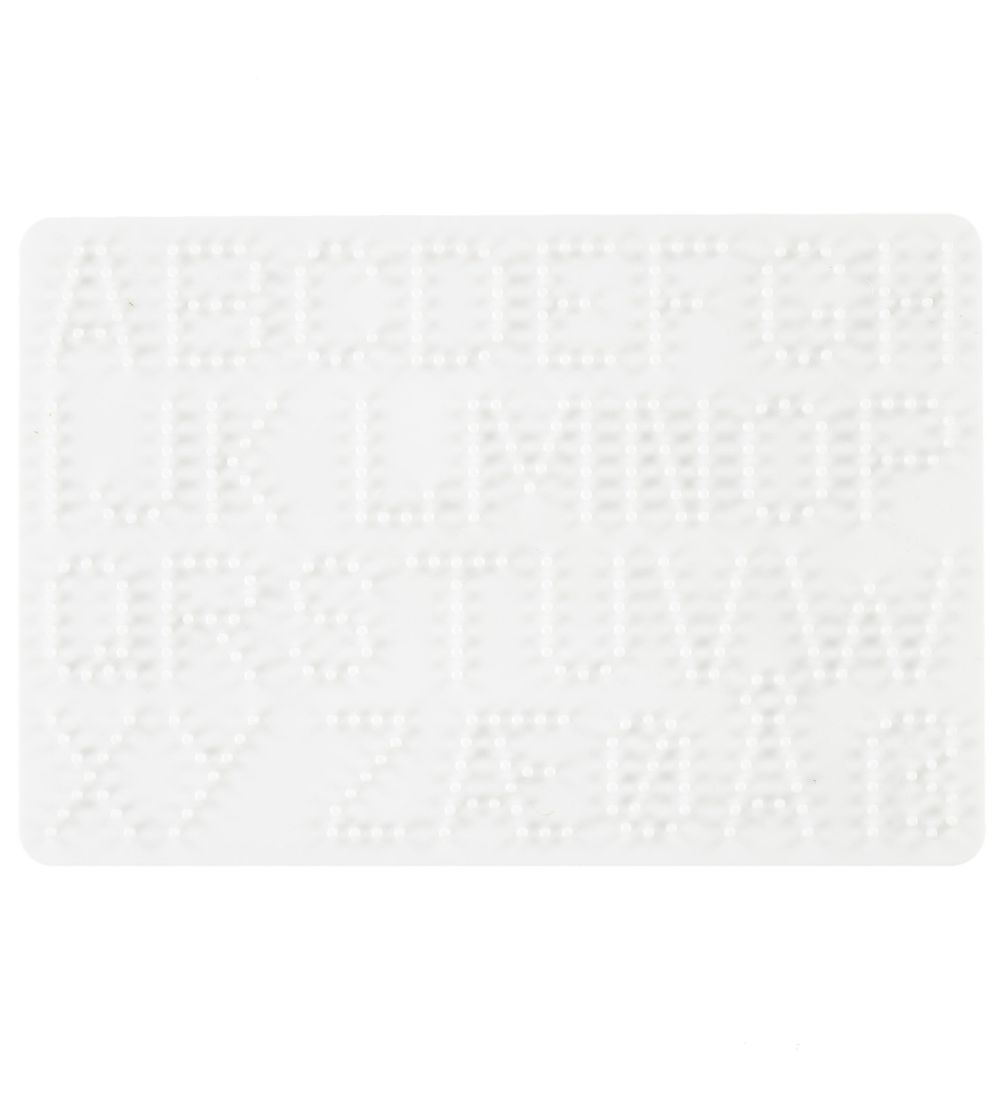 Plaques pour perles Hama Midi - 2 Pack - Lettre et Nombres