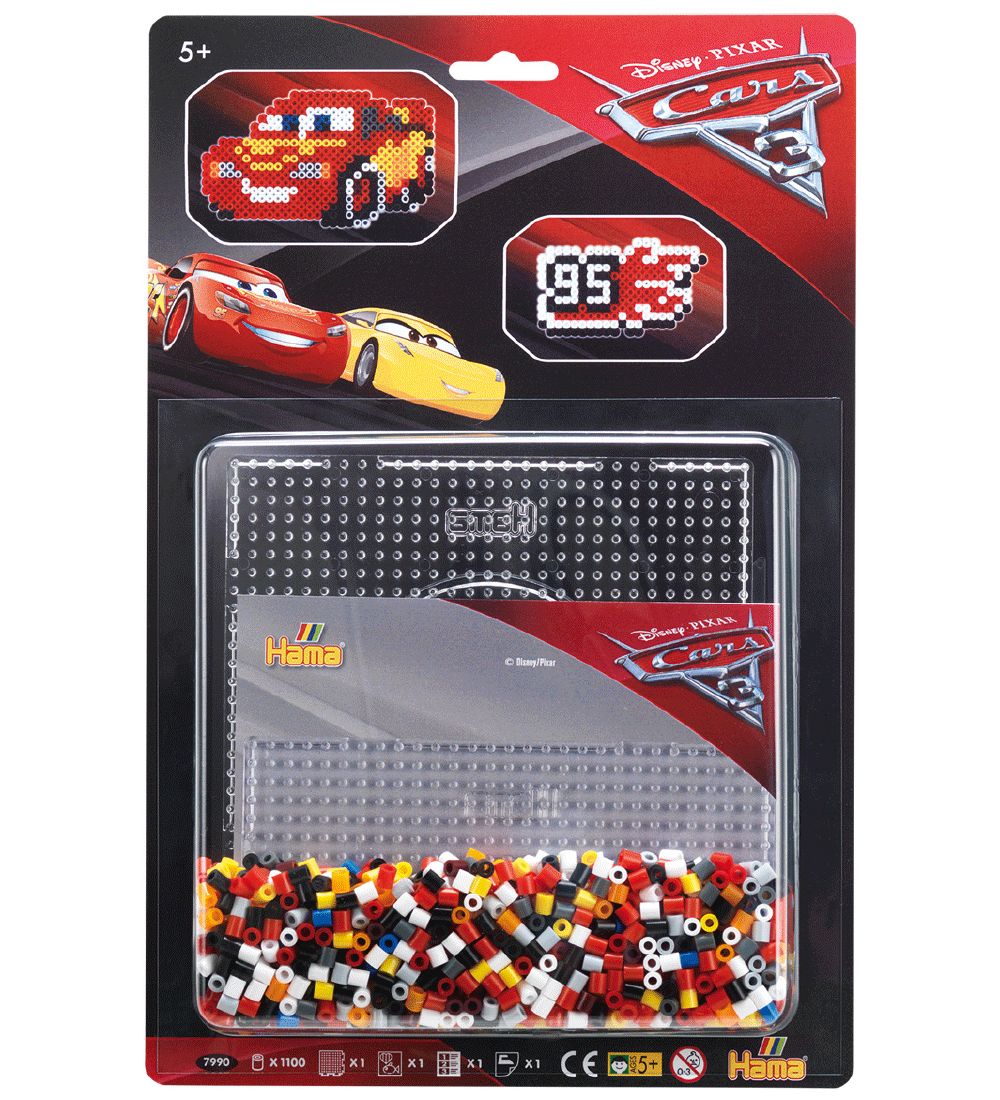 Hama Midi Beads - 1100 pcs. - Disney Cars 3