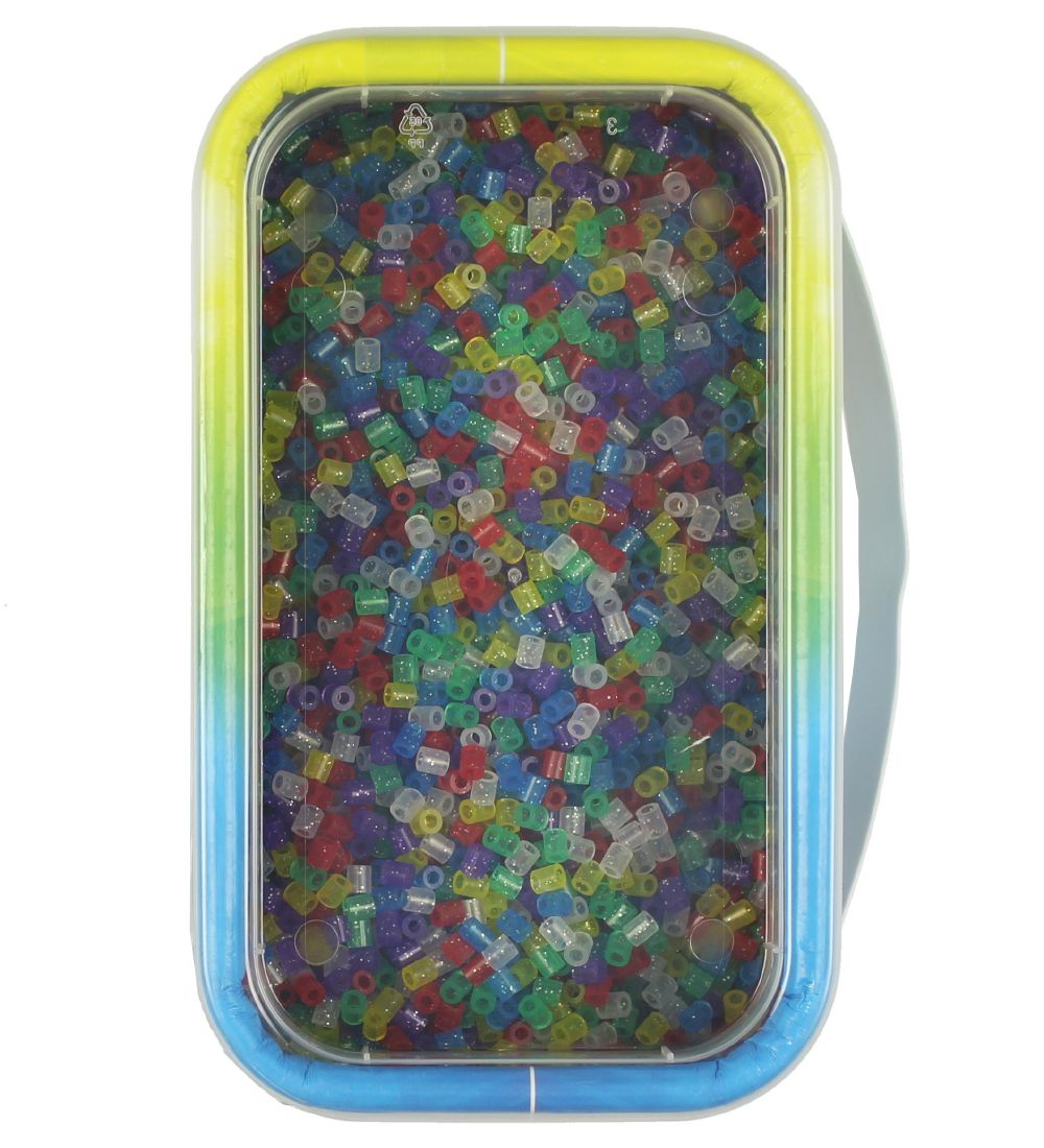 Hama Midi Beads - 10.000 pcs - Multicolour Glitter