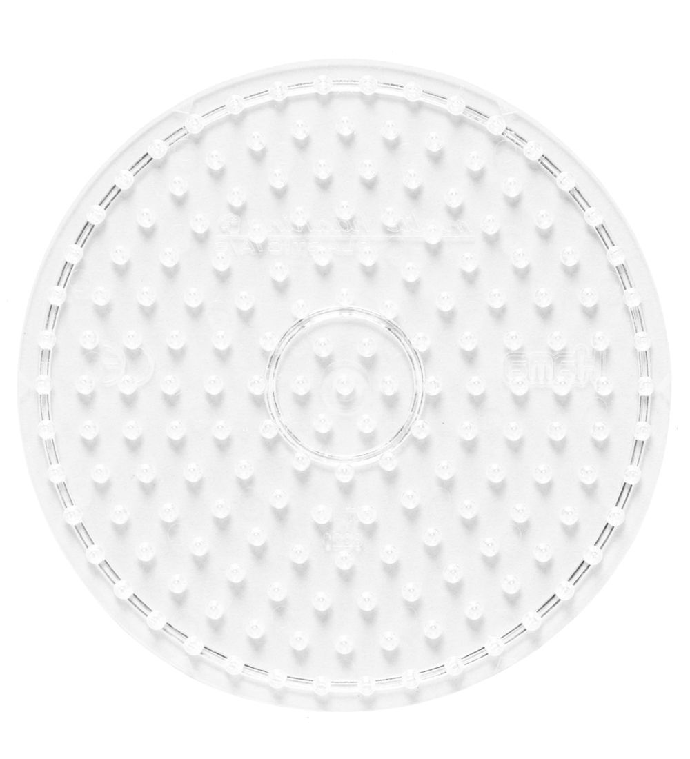 Hama Midi Helmilevy - Ympyrä - Läpinäkyvä