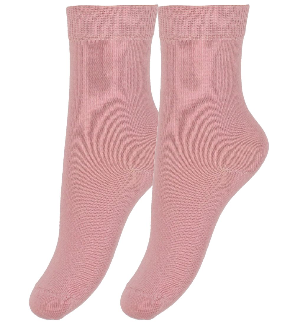 Minymo Socken - 2er-Pack - Rosa