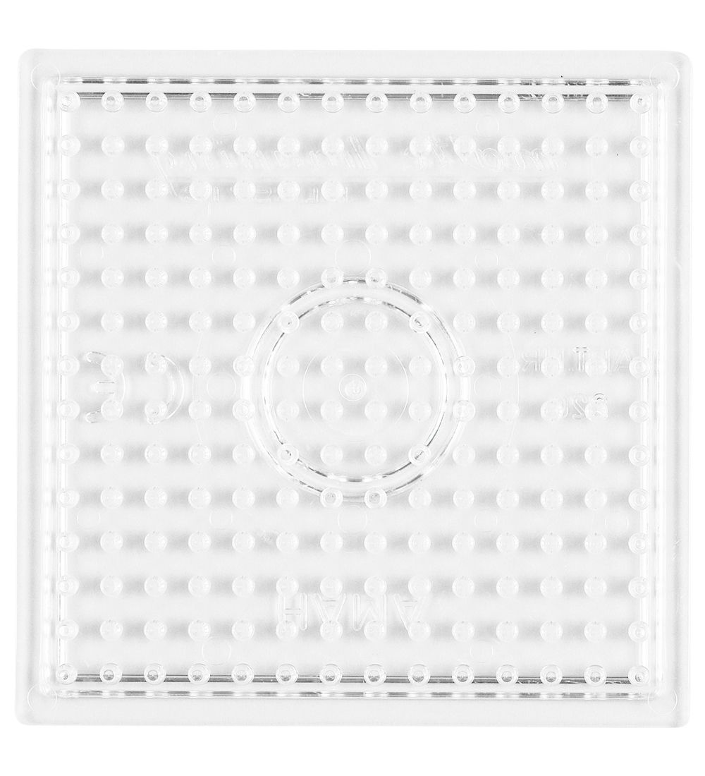 Hama Midi Pegboard - Small Square - Transparent