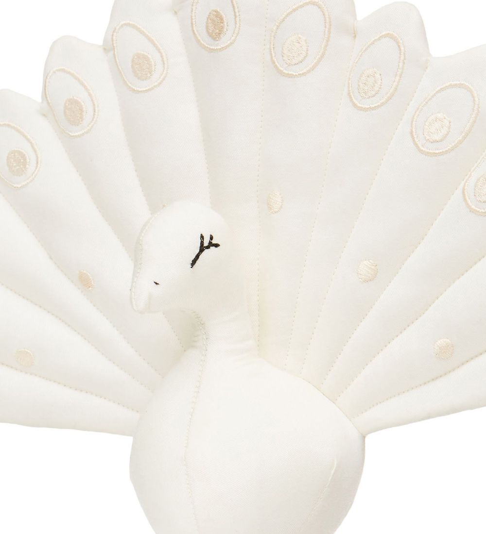 Cam Cam Musical Mobile - Peacock - Cream