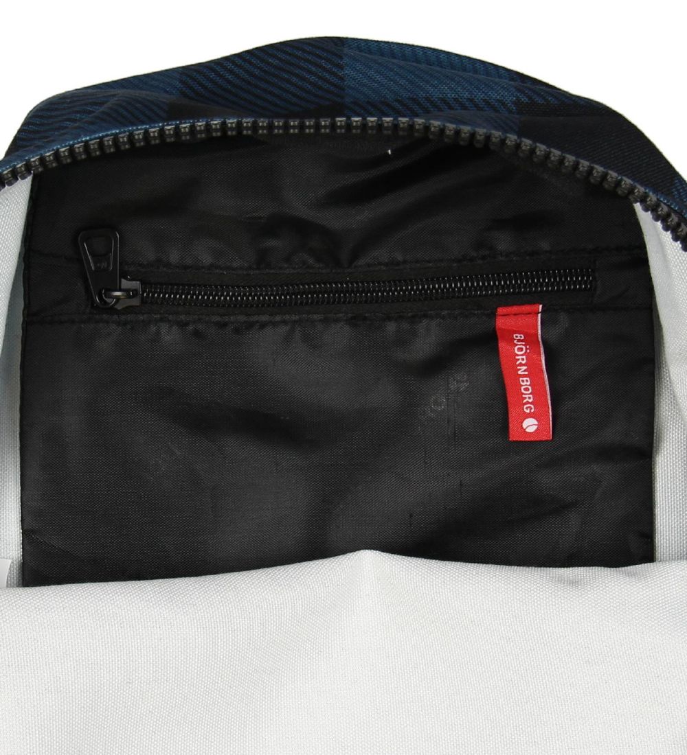 Björn Borg Backpack - Blue/Black w. Check
