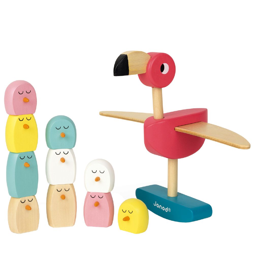 Janod Balancing Game - Flamingo