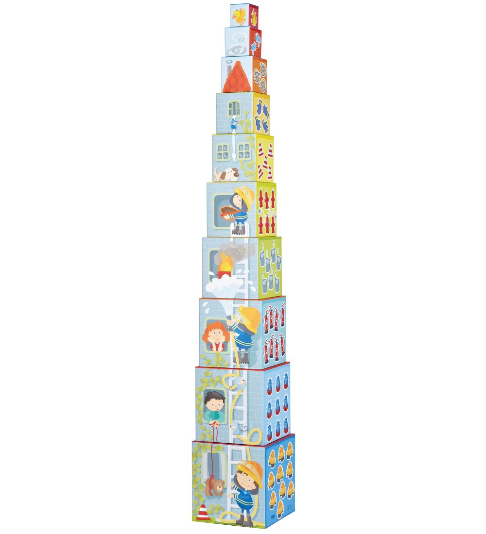 HABA Stacking Blocks - Fire Station