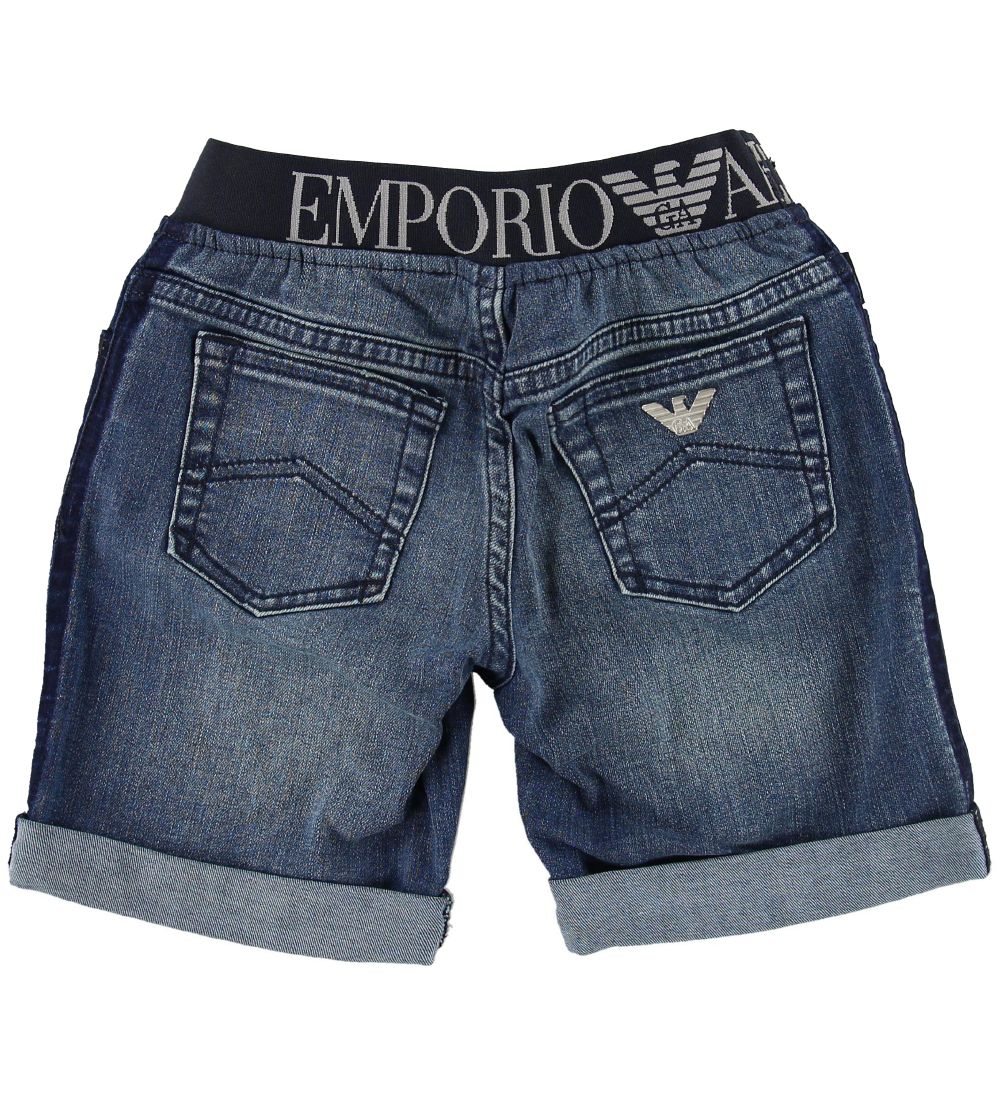 Emporio Armani Shorts - Blue Denim