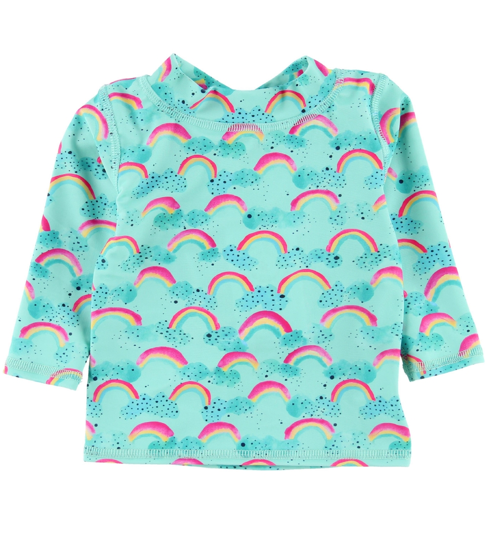 Soft Gallery Swim Top L/S - Astin - UV50+ - Rainbow