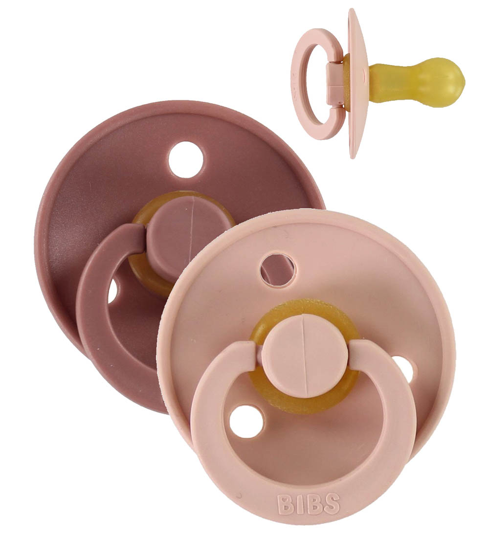 BIBS Colour Schnuller - Gr. 2 - 2er-Pack - Rund - Waldmurmeltier