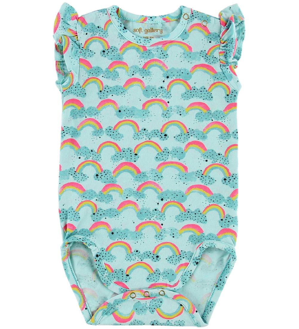 Soft Gallery Bodysuit S/S - Frida - Rainbow