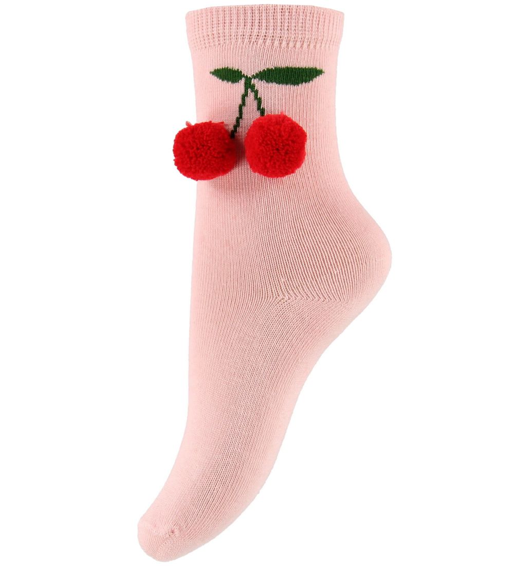 Chaussettes Stella McCartney Kids - 2 Pack - Rose/Noir av. Ceris