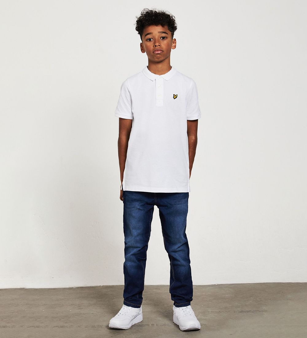 Lyle & Scott Junior Polo - White