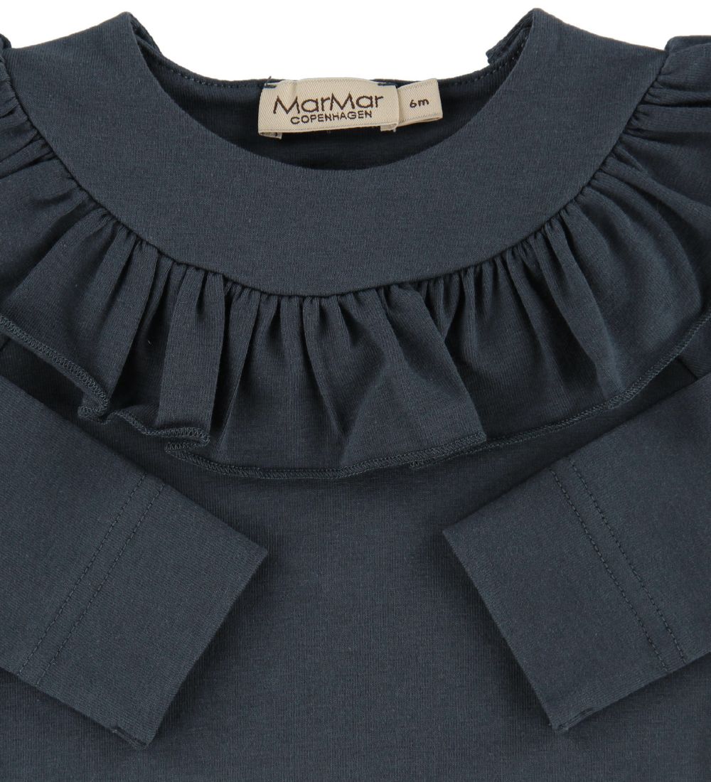 MarMar Bodysuit L/S - Bibbi - Jersey - Navy