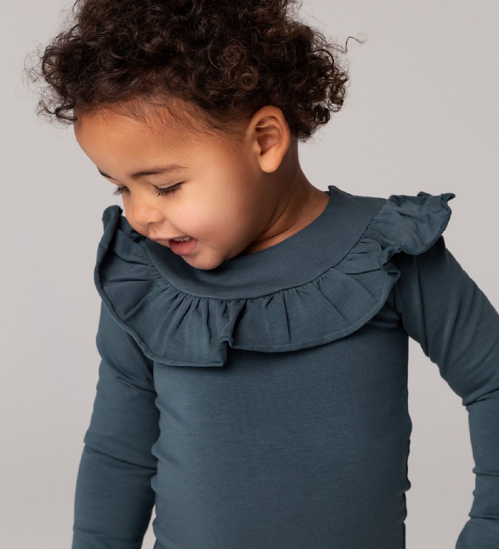 MarMar Bodysuit L/S - Bibbi - Jersey - Navy