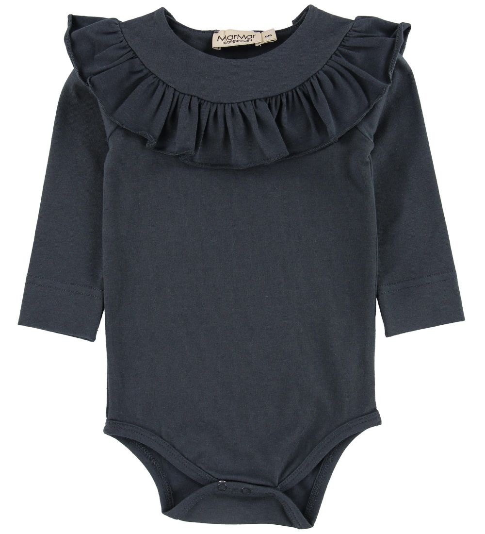 MarMar Bodysuit L/S - Bibbi - Jersey - Navy