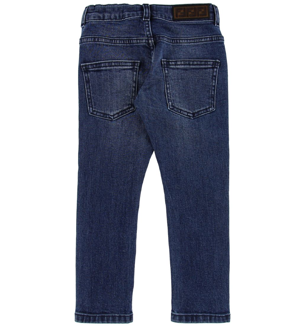 Fendi Kids Jeans - Dunkelblau