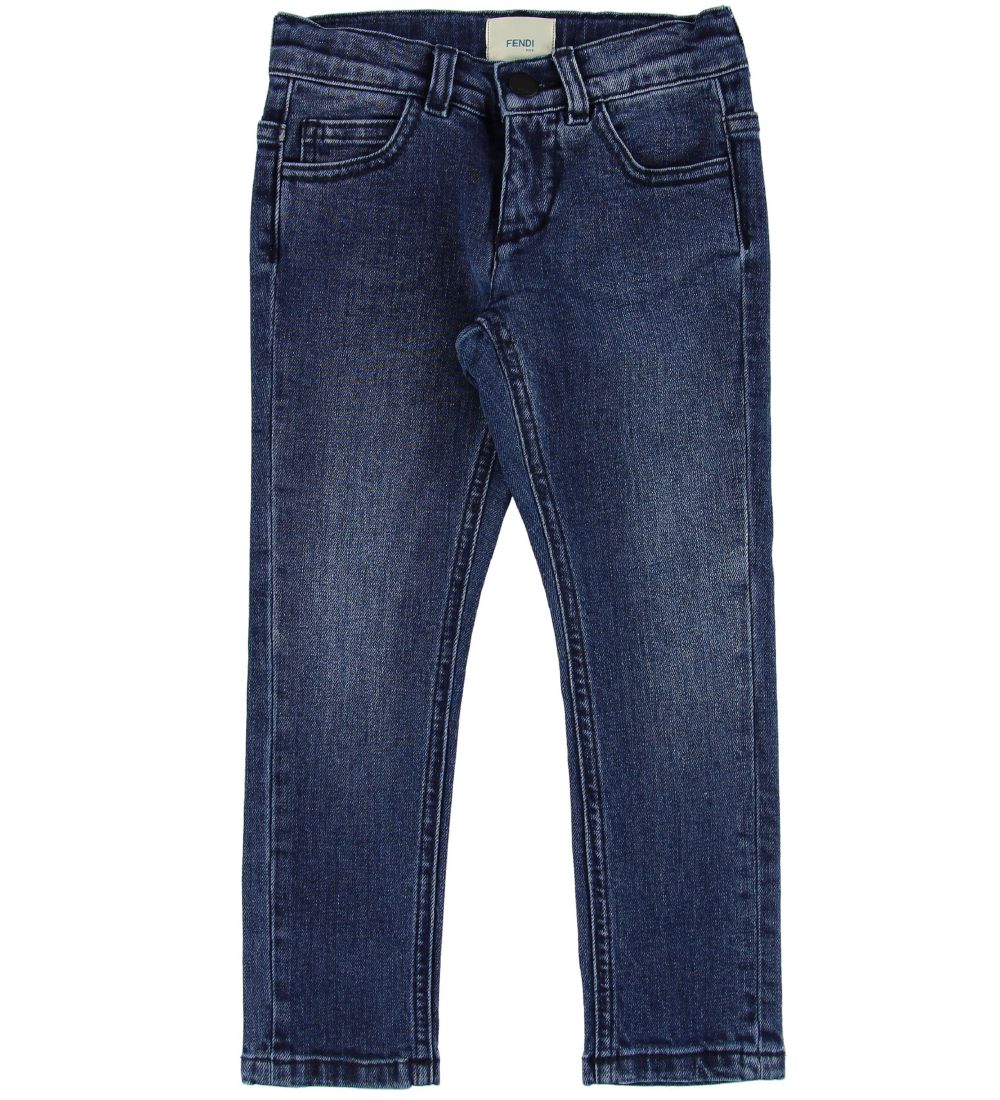 Fendi Kids Jeans - Dunkelblau