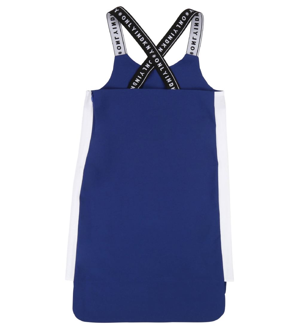 DKNY Kleid - Blau/Weiß