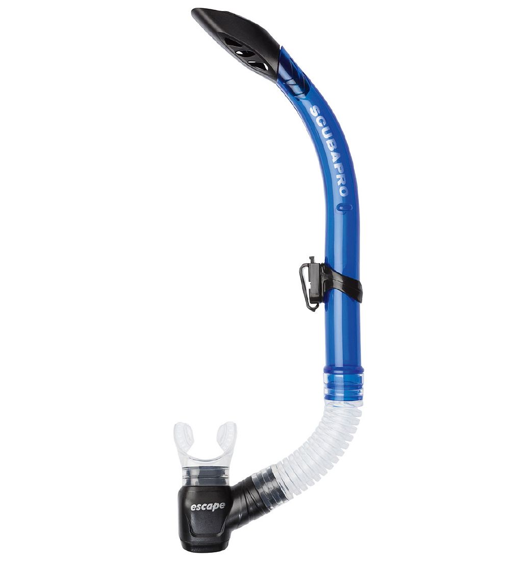 Scubapro Snorkel - Escape - Transparent Blue