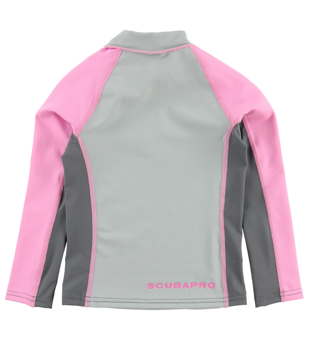 Scubapro Swim Top L/S - Harmony Rash - UV80 - Grey/Pink